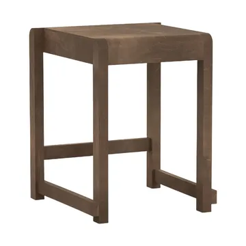 Low Stool 01 pall - Mörkbrun björk - FRAMA
