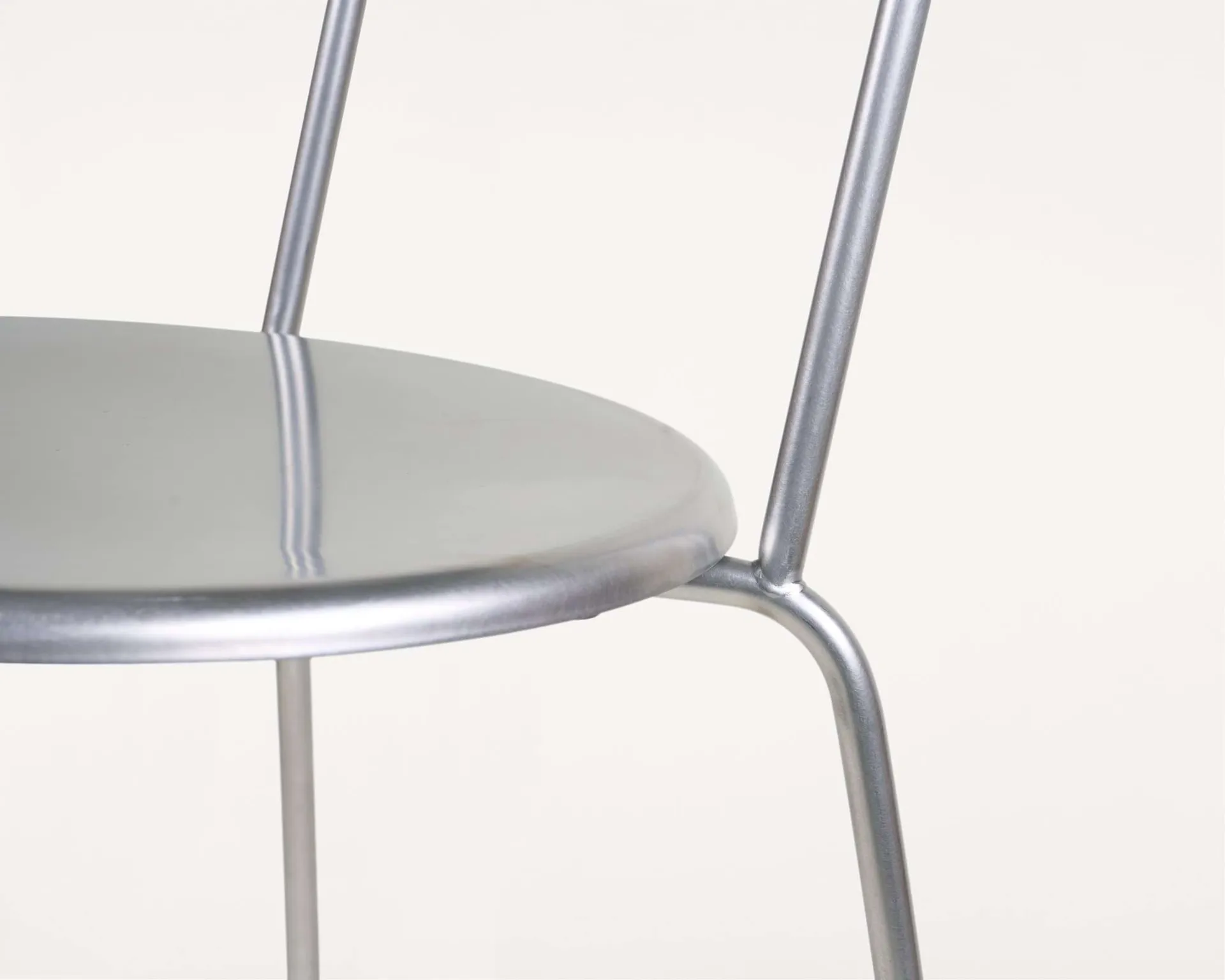 Petit Rond stol, Rostfritt stål FRAMA