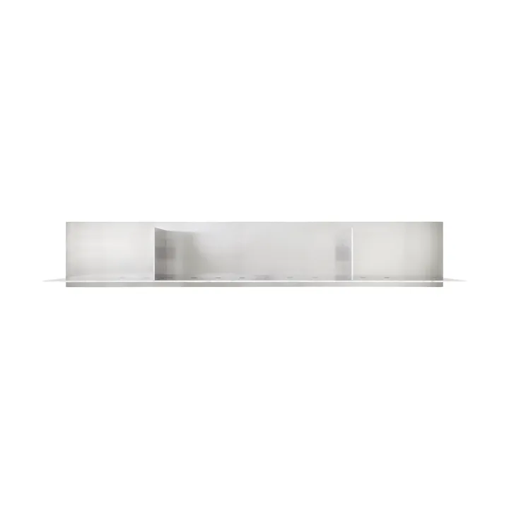 Rivet Shelf vägghylla - Aluminium, large, 119x20,6x22,5 cm - FRAMA