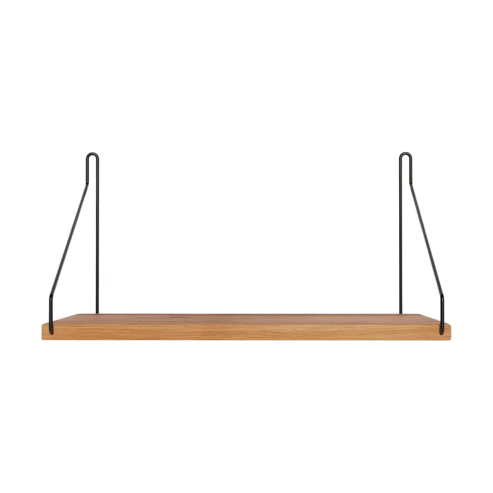 Single Shelf vägghylla - Ek-svart, 40x20 cm - FRAMA