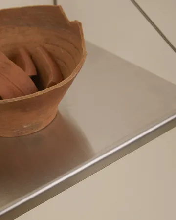 Single Shelf vägghylla - Rostfritt stål, 60x27 cm - FRAMA