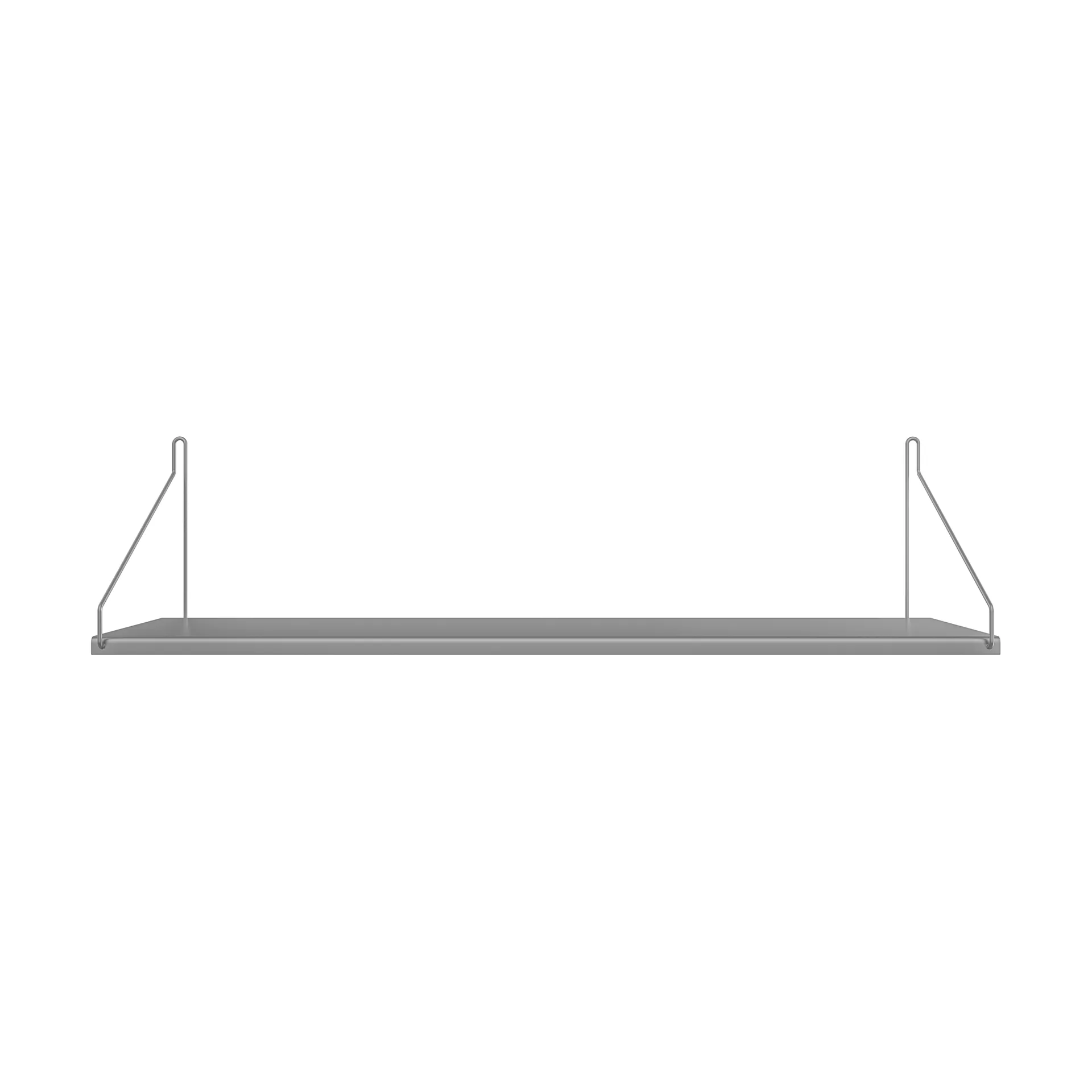 Single Shelf vägghylla, Rostfritt stål, 80x20 cm FRAMA