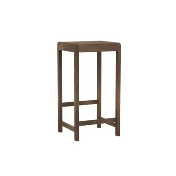 Stool 01 barpall - Mörkbrun björk, 76 cm - FRAMA