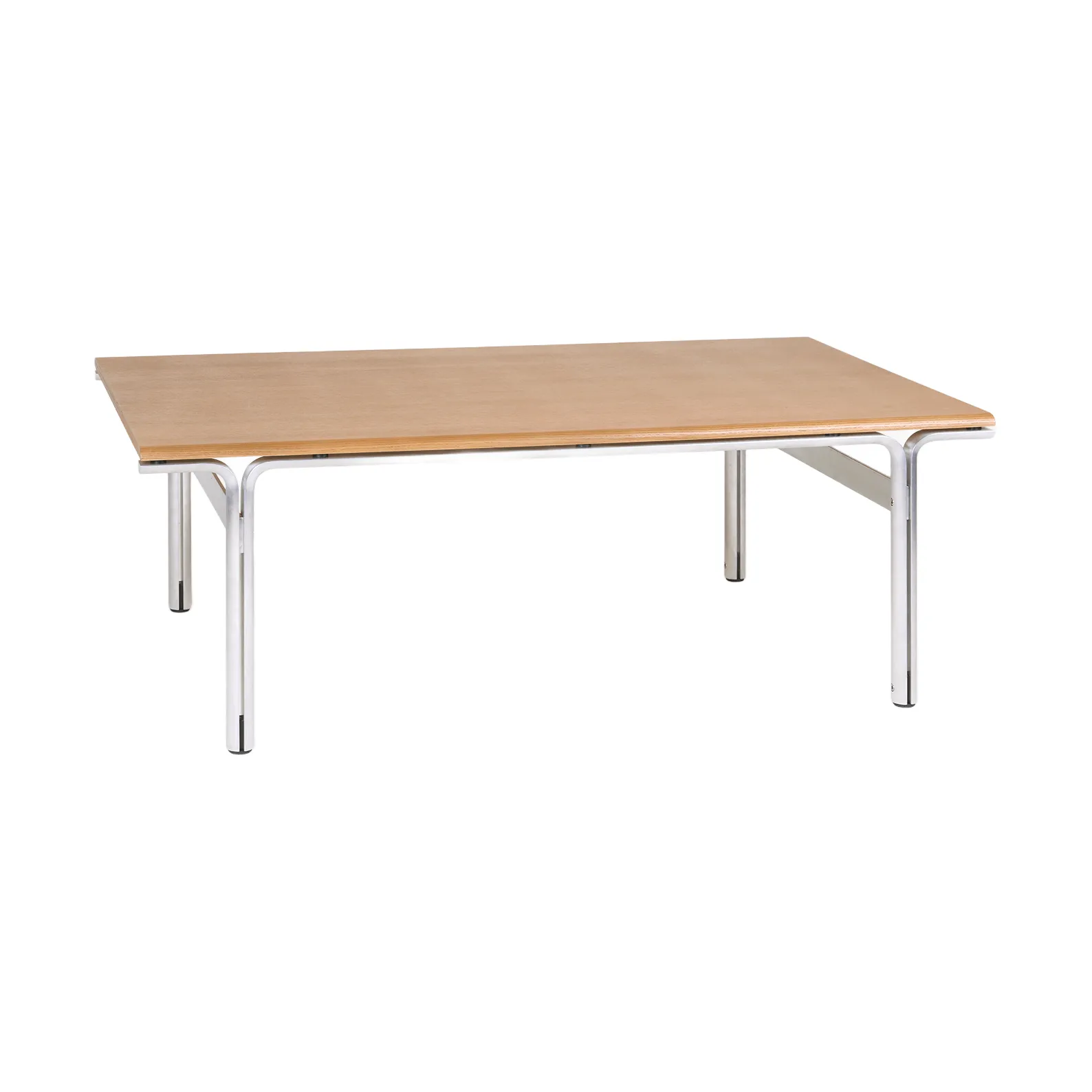 Union soffbord, Aluminium-varmbrun ask, 97x60x34,5 cm FRAMA