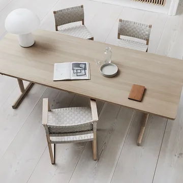 BM61 stol - Flätad natur-oljat ekstativ - Fredericia Furniture
