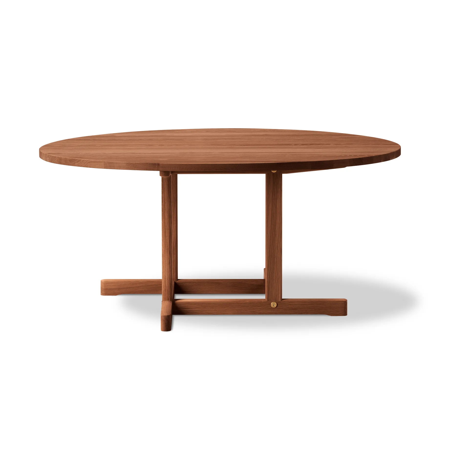 BM80 Mogensen Coffee Table soffbord Ø120 cm, Rökt oljad ek Fredericia Furniture