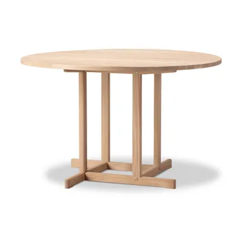 BM80 Mogensen Shaker Table bord Ø120 cm - Såpad ek - Fredericia Furniture