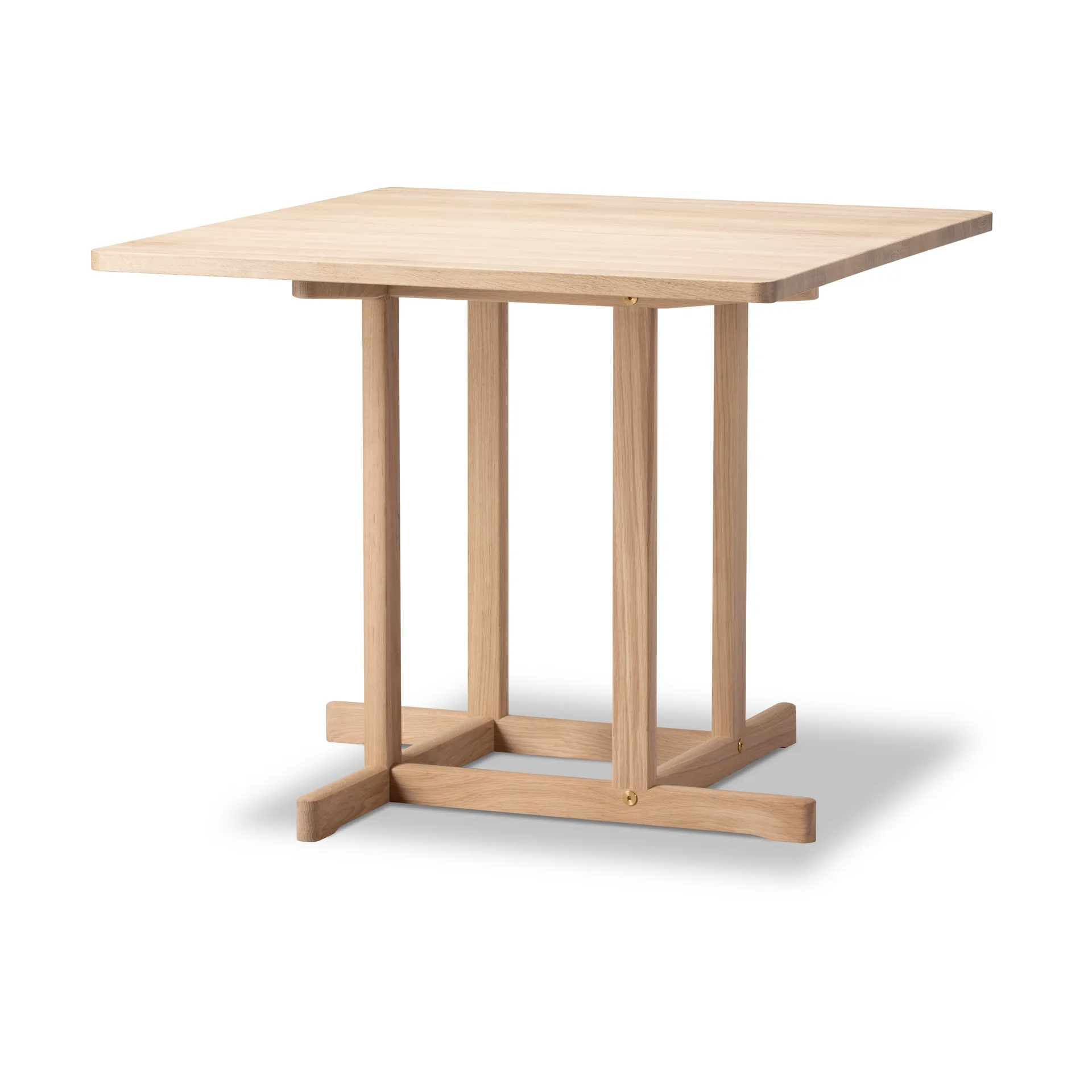 BM80 Mogensen Shaker Table bord 90x90 cm, Såpad ek Fredericia Furniture