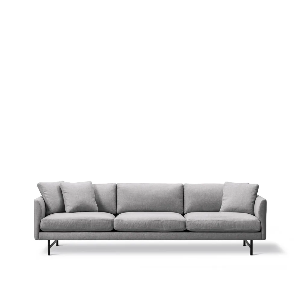 Calmo 5623 soffa, Sunniva 242-svart stål Fredericia Furniture