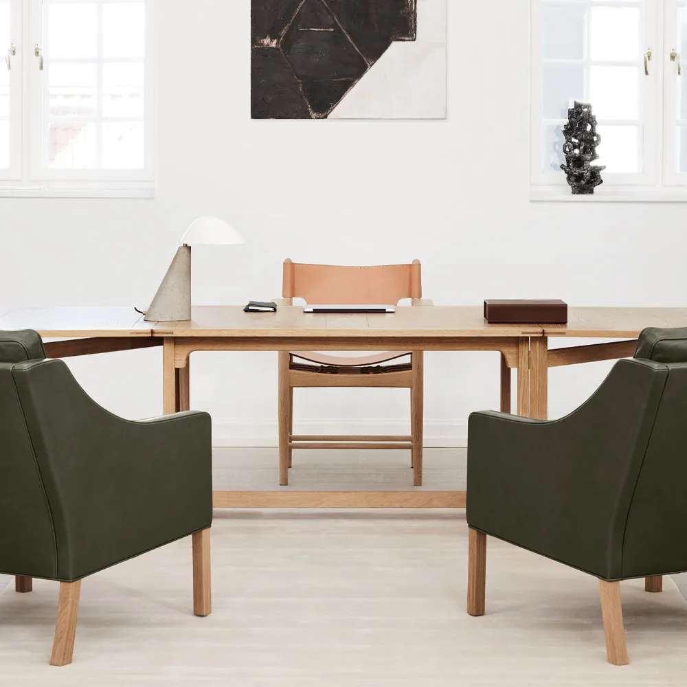 Fellow bordslampa, White-dark atlantico limestone Fredericia Furniture