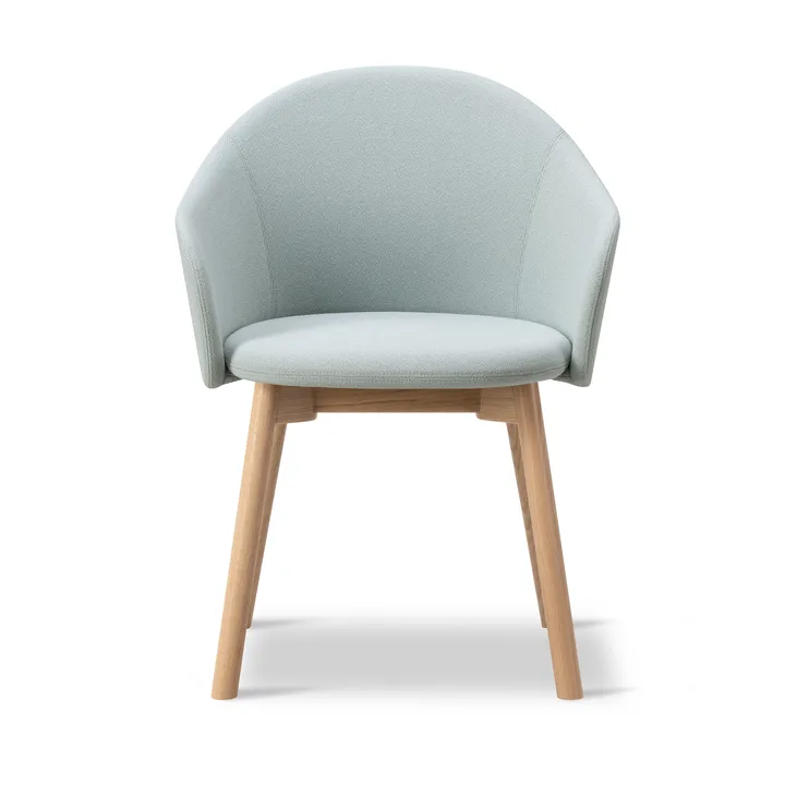 Gomo Armchair karmstol wood base - Mylla 811-lackerad ek - Fredericia Furniture