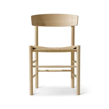 J39 stol - Såpad ek-flätad natur - Fredericia Furniture