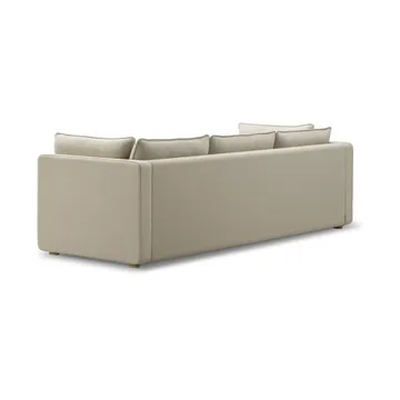 Jota soffa - Vidar 146-ljusoljad ek, 231 cm, 3-sits - Fredericia Furniture