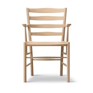 Klint karmstol - Naturflätad-såpad ek - Fredericia Furniture