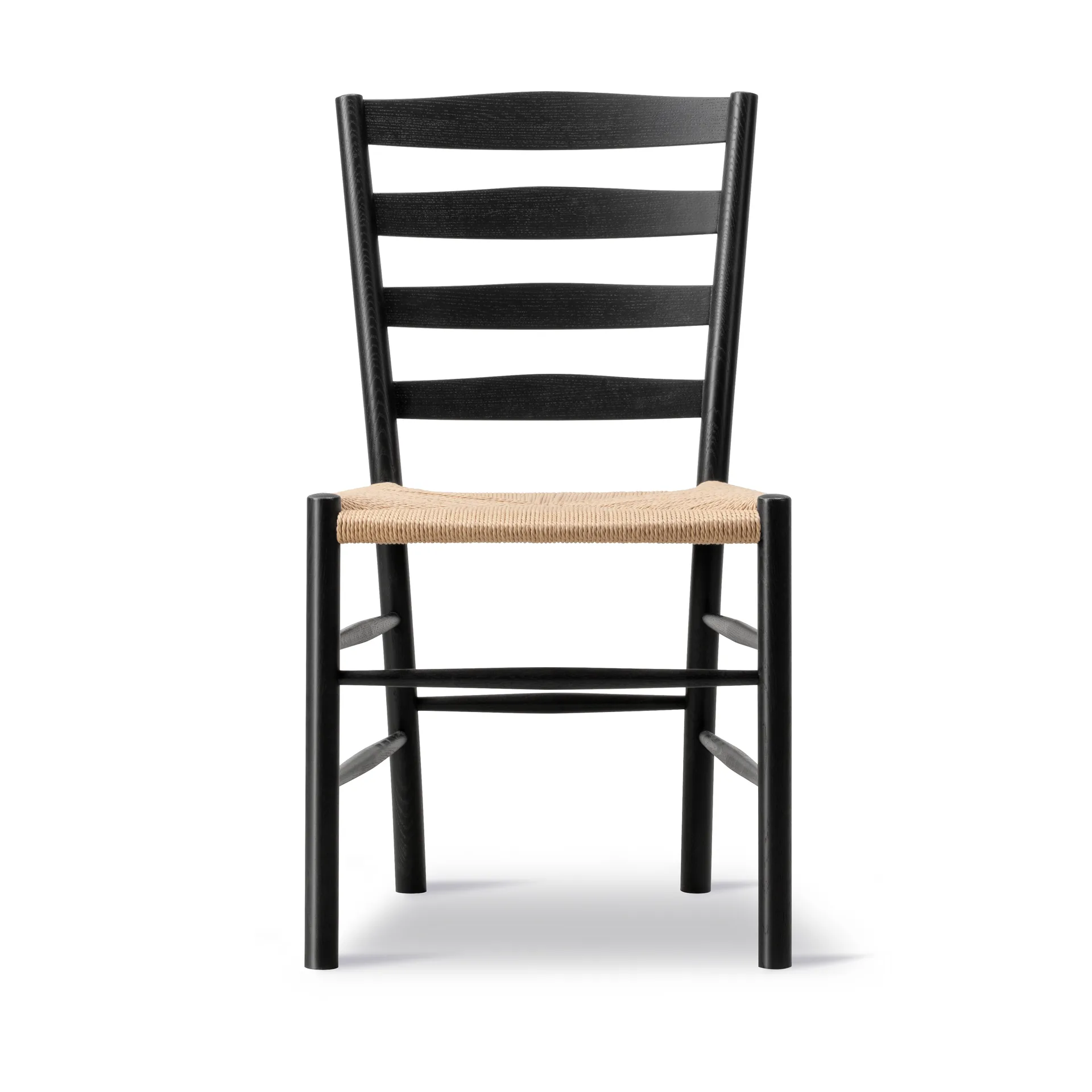 Klint stol, Naturflätad-svartlackerad ek Fredericia Furniture