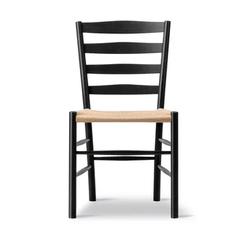 Klint stol - Naturflätad-svartlackerad ek - Fredericia Furniture