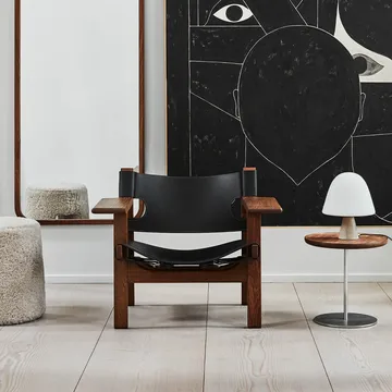 Meadow bordslampa - Opal- dark atlantico limestone - Fredericia Furniture