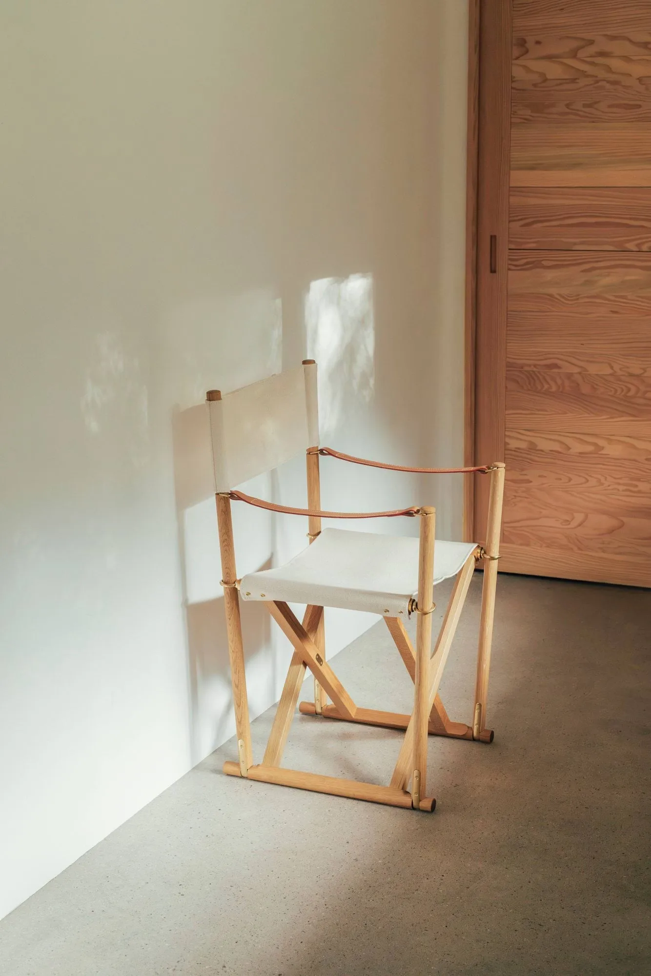 MK16 Folding Chair stol, Off white-oljad ek Fredericia Furniture