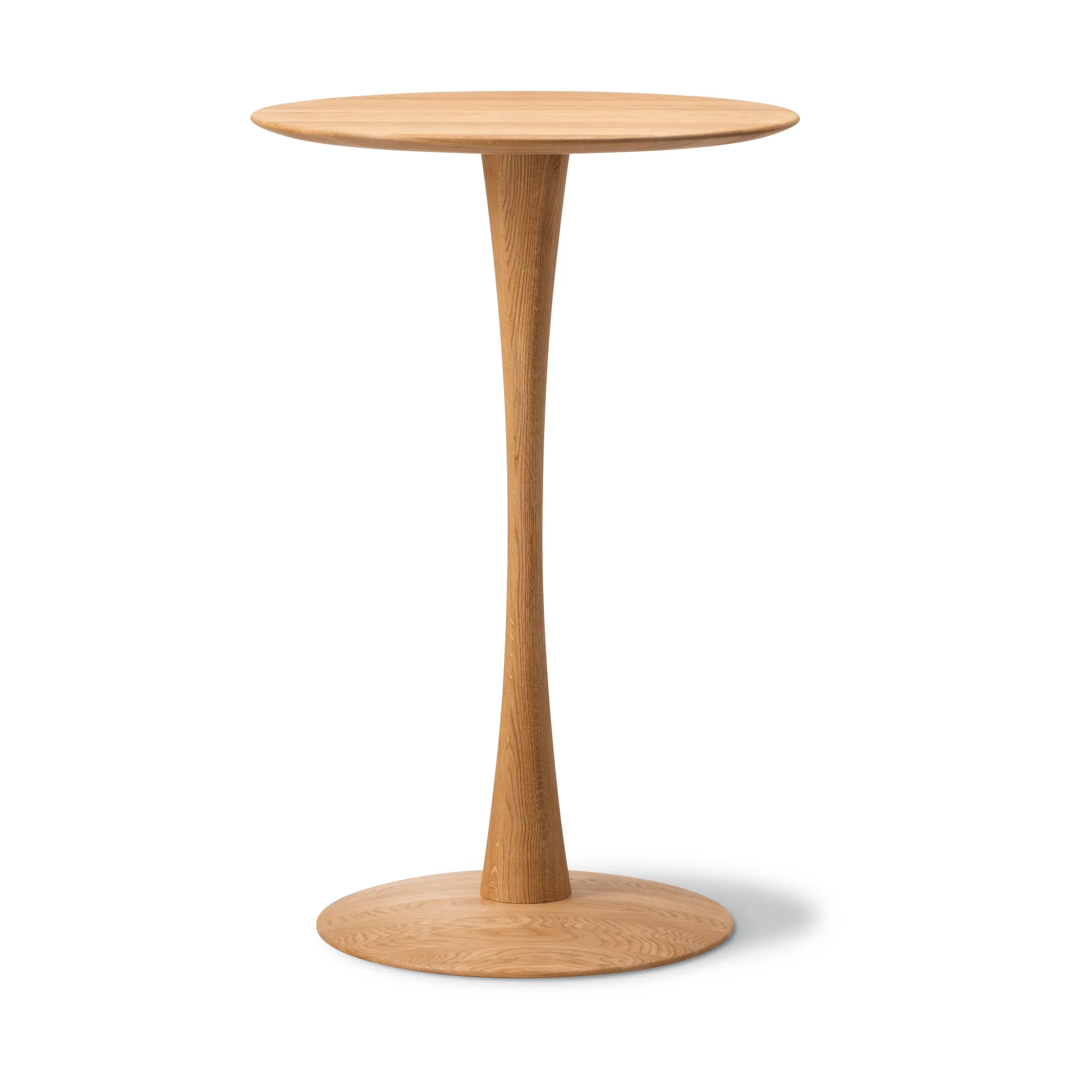 ND108 Trisse barbord, Oljad ek, Ø68x105 cm Fredericia Furniture