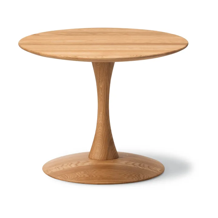 ND110 Trisse soffbord - Oljad ek, Ø55x42 cm - Fredericia Furniture