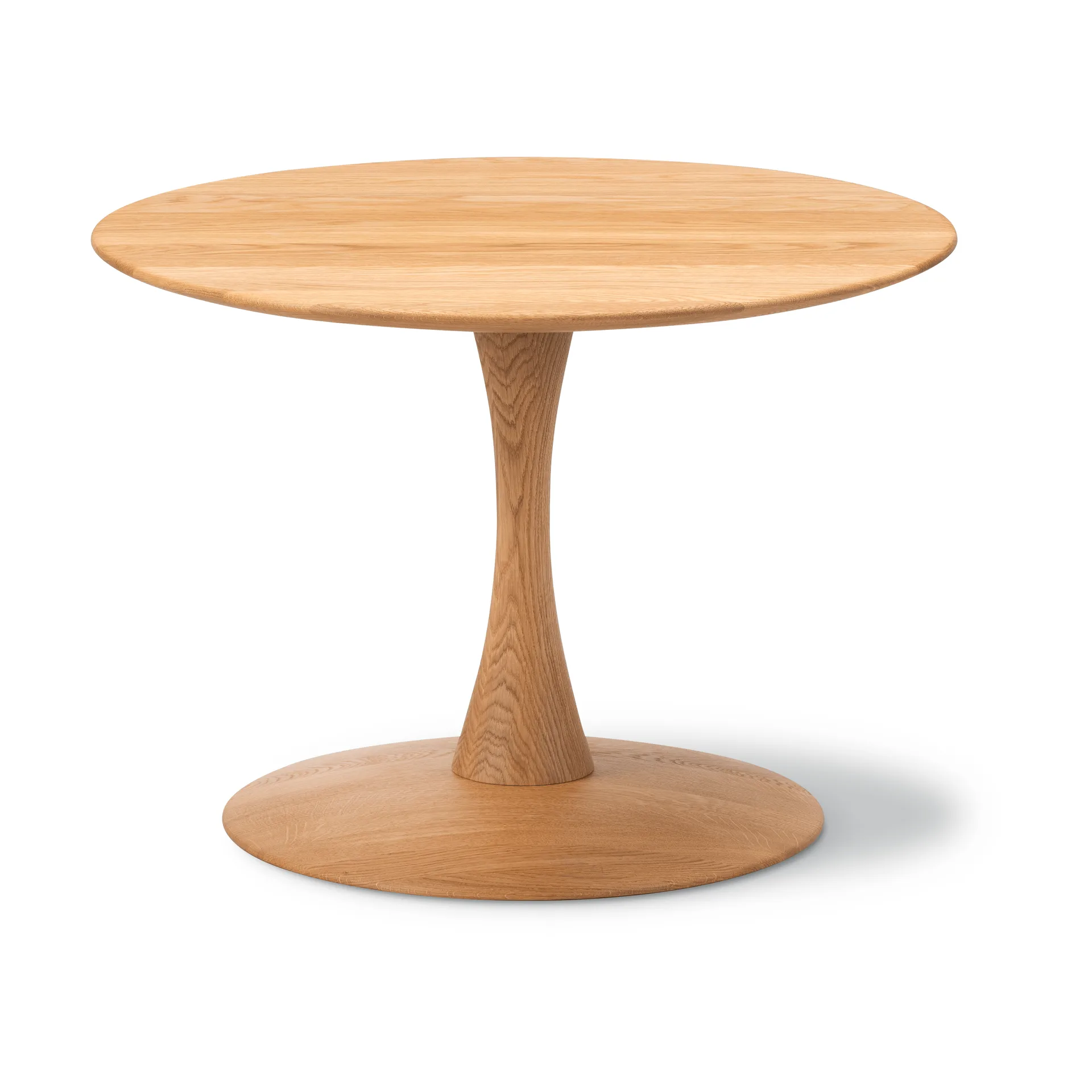 ND112 Trisse soffbord, Oljad ek, Ø75x48 cm Fredericia Furniture