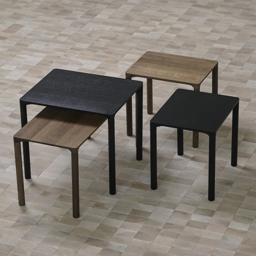 Piloti 6705 sidobord, Såpad ek-höjd 35 cm Fredericia Furniture