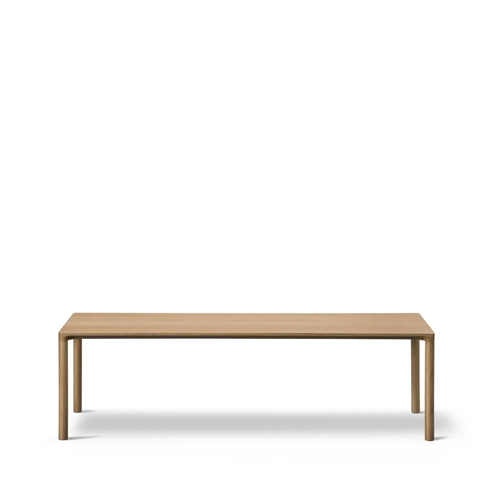 Piloti 6715 soffbord, Ljusoljad ek-höjd 41 cm Fredericia Furniture