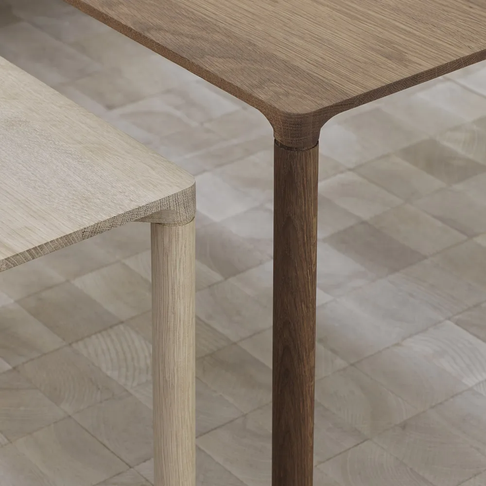Piloti 6715 soffbord, Såpad ek-höjd 41 cm Fredericia Furniture
