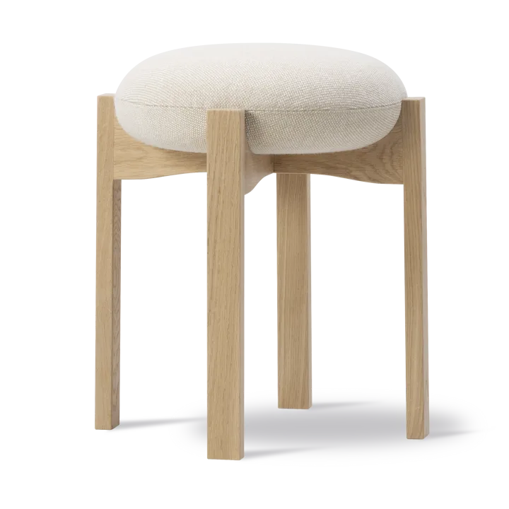 Pioneer pall låg - Hallingdal 200-lackad ek - Fredericia Furniture