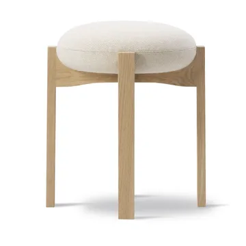 Pioneer pall låg - Hallingdal 200-lackad ek - Fredericia Furniture