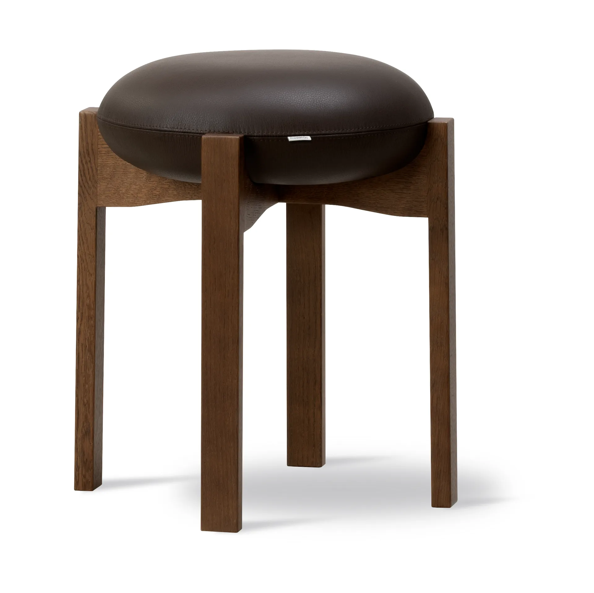 Pioneer pall låg, Primo 86-1-rökbets lackad ek Fredericia Furniture