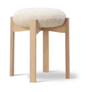 Pioneer pall låg - Zero 0001-lackad ek - Fredericia Furniture