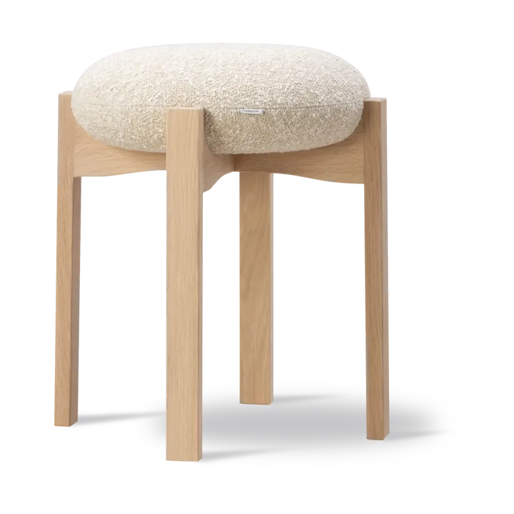 Pioneer pall låg - Zero 0001-lackad ek - Fredericia Furniture