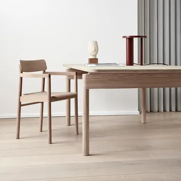 Post 6440 matbord - Såpad ek, 100x265 cm - Fredericia Furniture