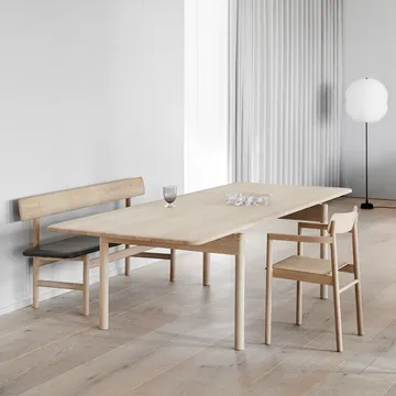Post 6442 matbord - Ljusoljad ek, 100x320 cm - Fredericia Furniture