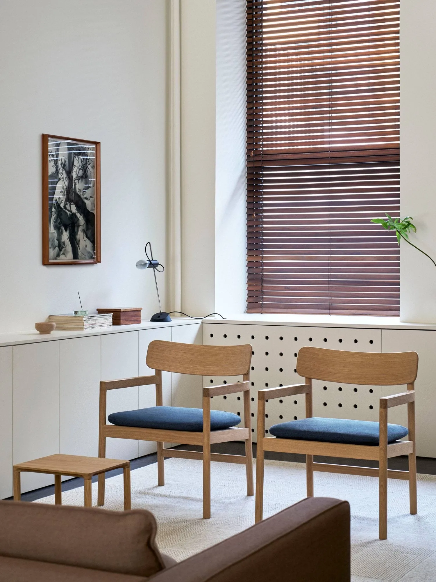 Post loungestol, Vidar 733-ljusoljad ek Fredericia Furniture