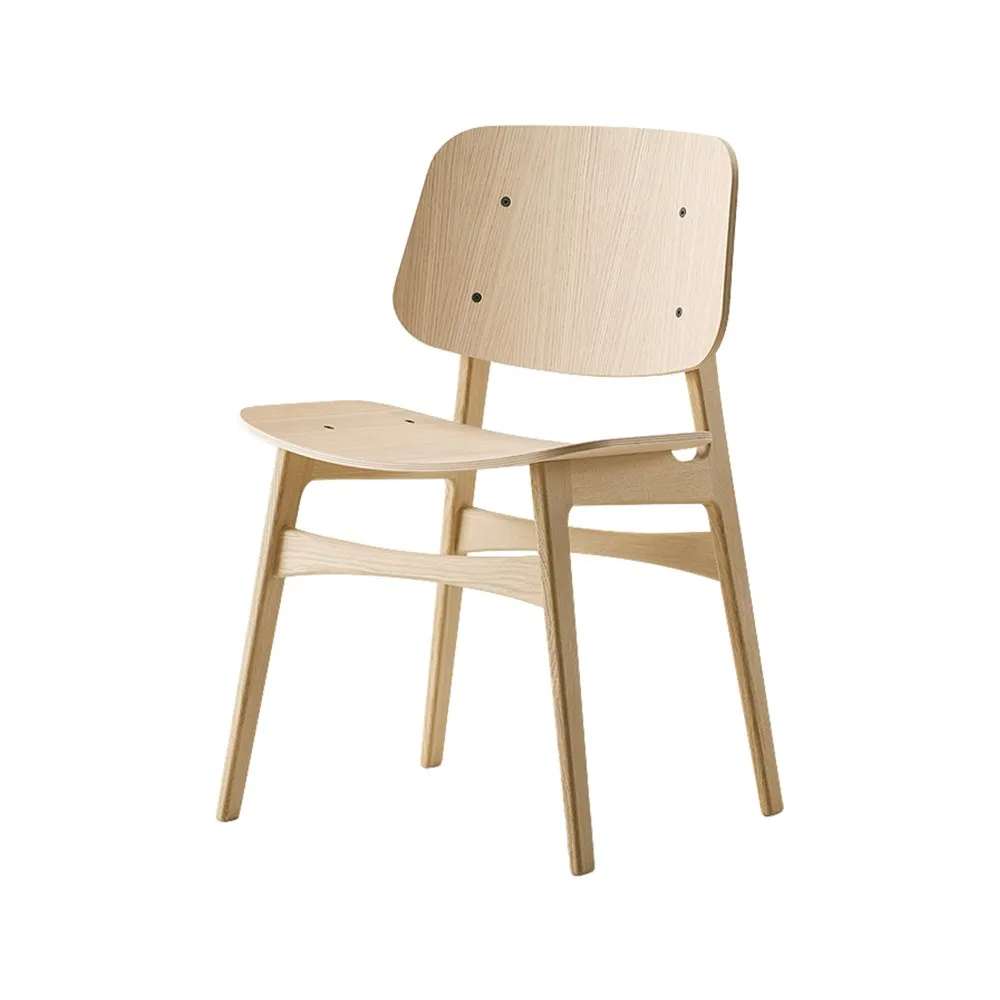 Søborg wood stol, Klarlackad ek Fredericia Furniture