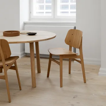 Søborg wood stol - Klarlackad ek - Fredericia Furniture