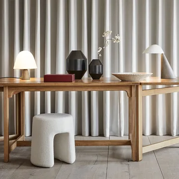 Sequoia sittpuff - Fårskinn moonlight - Fredericia Furniture