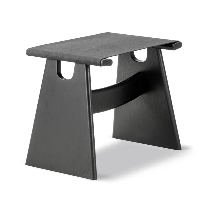 Seto pall - Svart canvas-svartlackerad ek - Fredericia Furniture