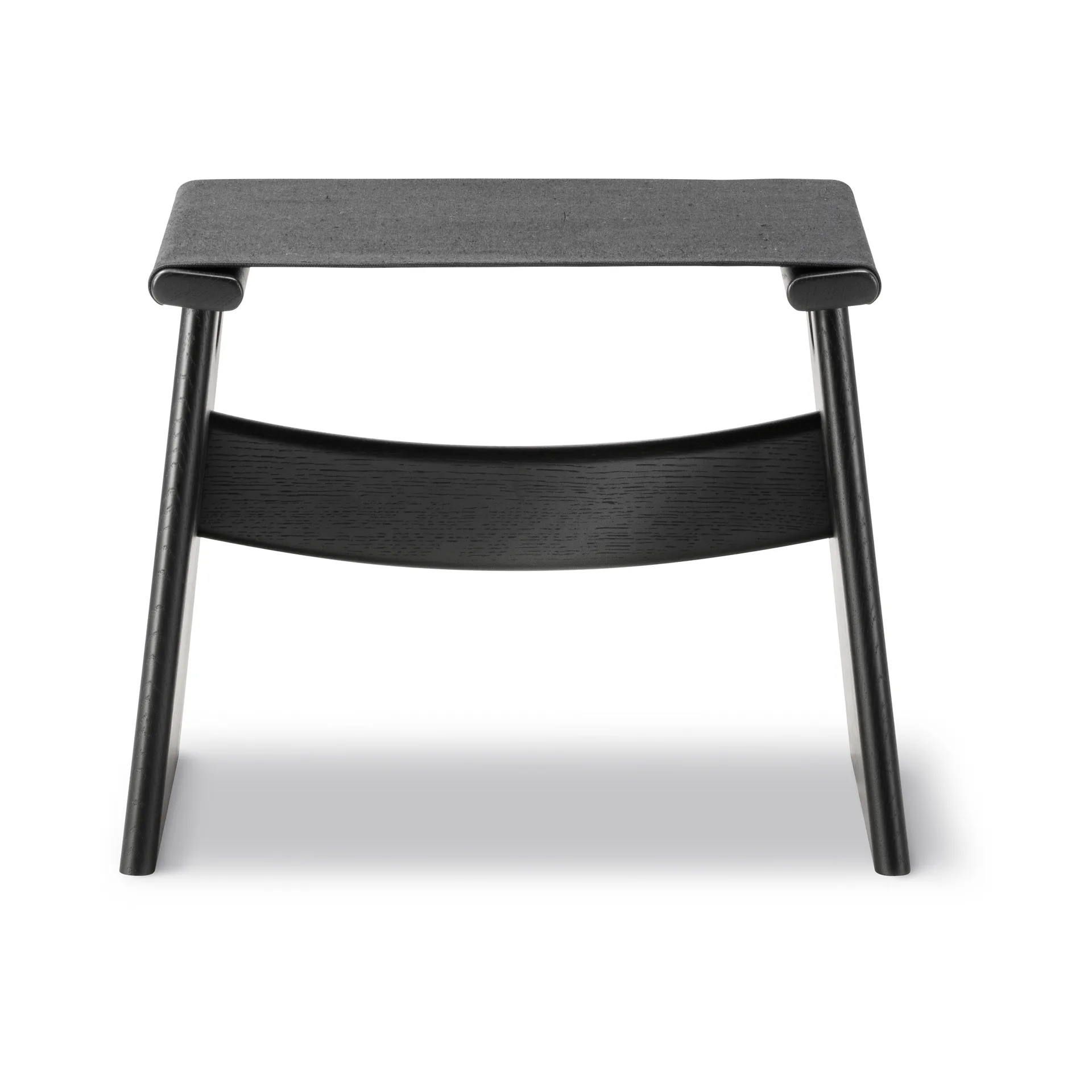Seto pall, Svart canvas-svartlackerad ek Fredericia Furniture