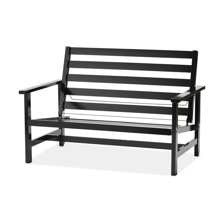08 soffa - Black, 2-sits - Fri Form