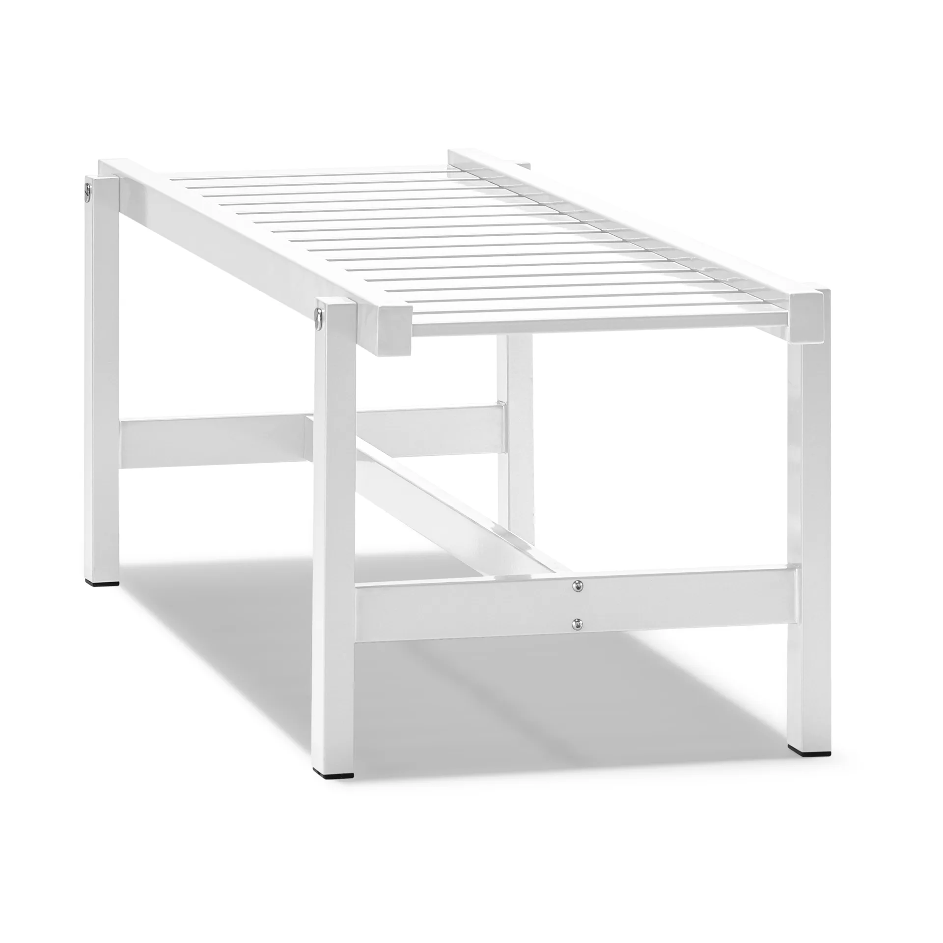 45 bänk, White, 135 cm Fri Form