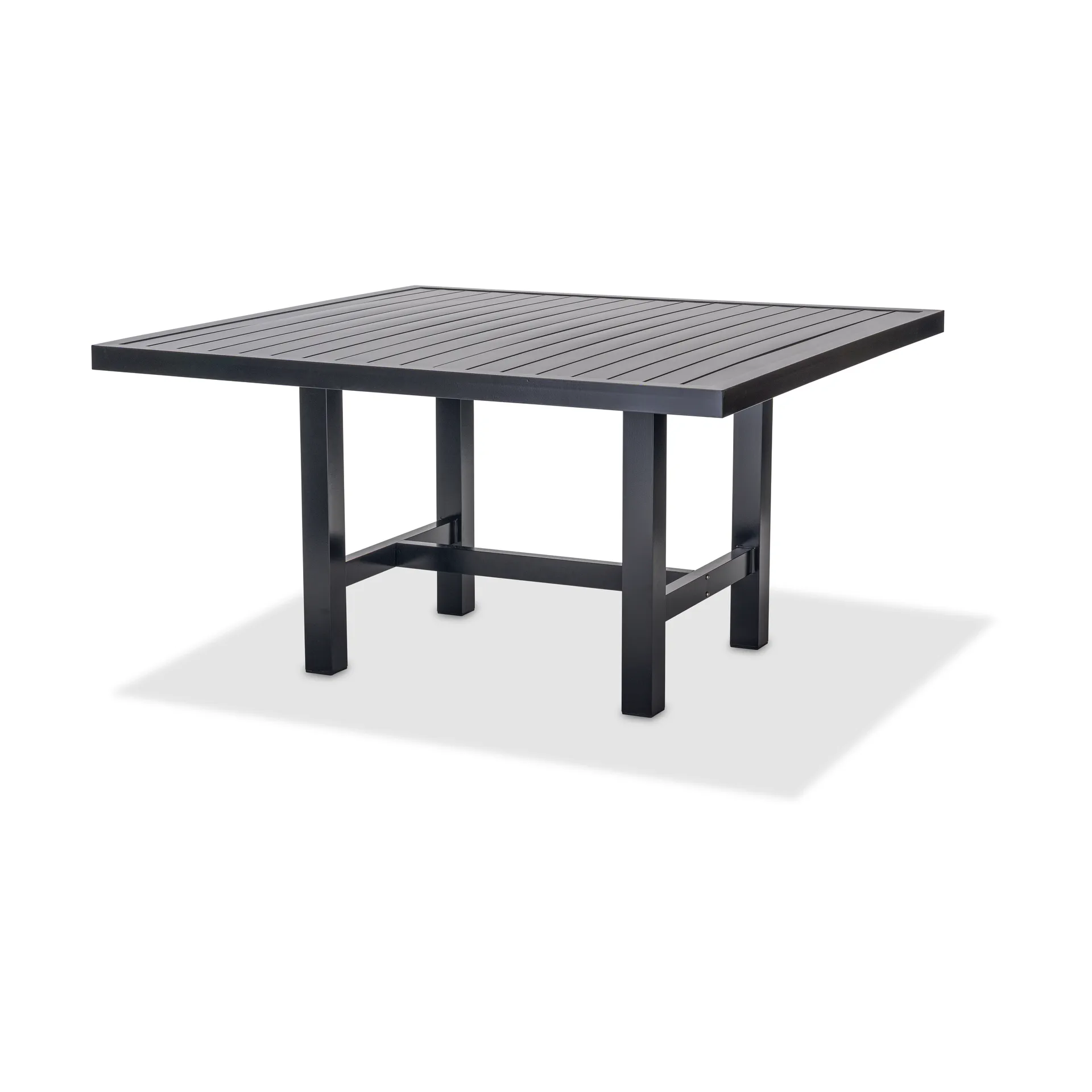 65 bord, Black, 124x133x66 cm Fri Form