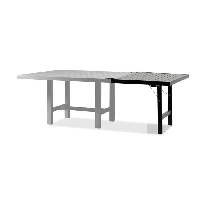 68 tilläggsskiva med ben - Black, H: 66 cm - Fri Form
