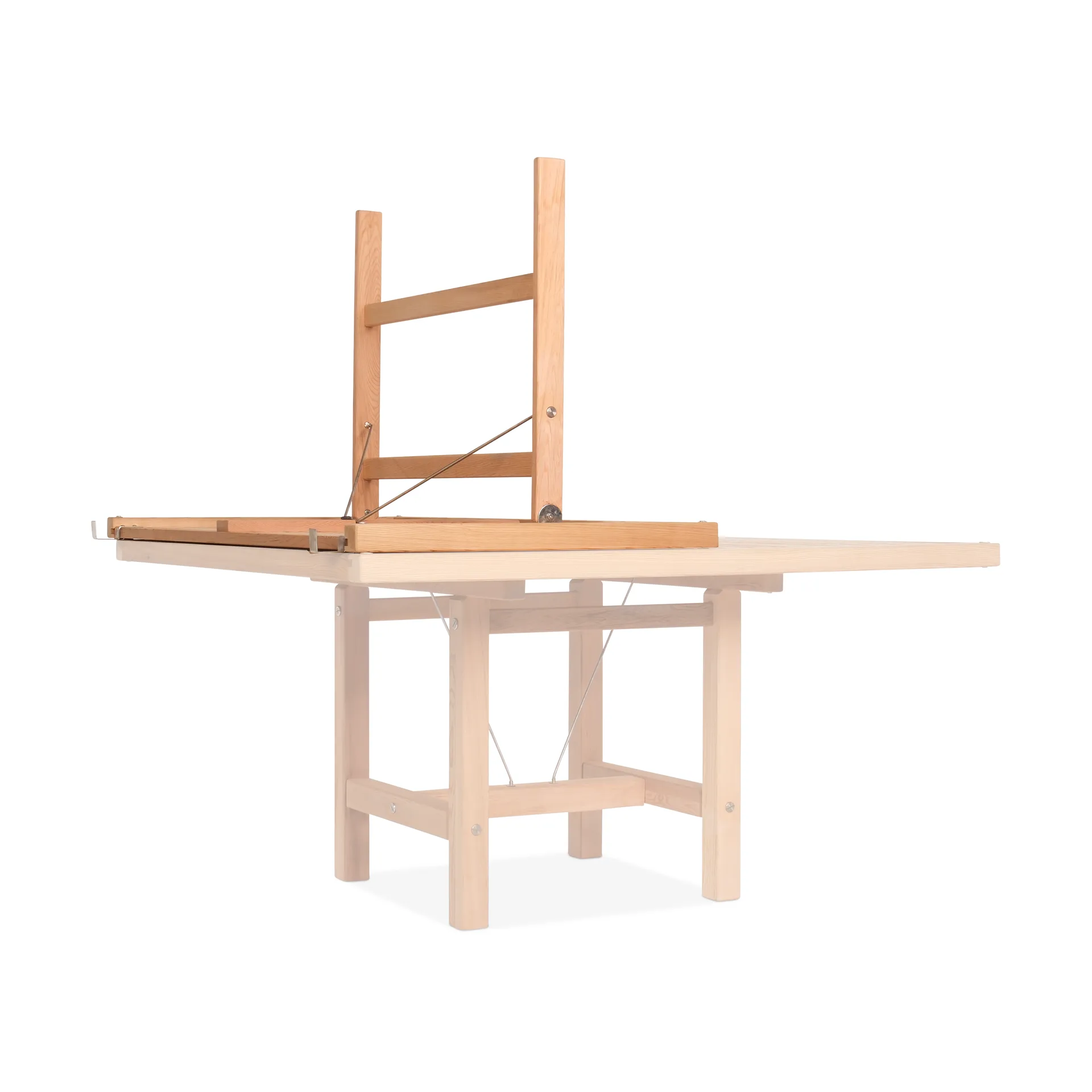 68 tilläggsskiva med ben, Redwood, H: 68 cm Fri Form