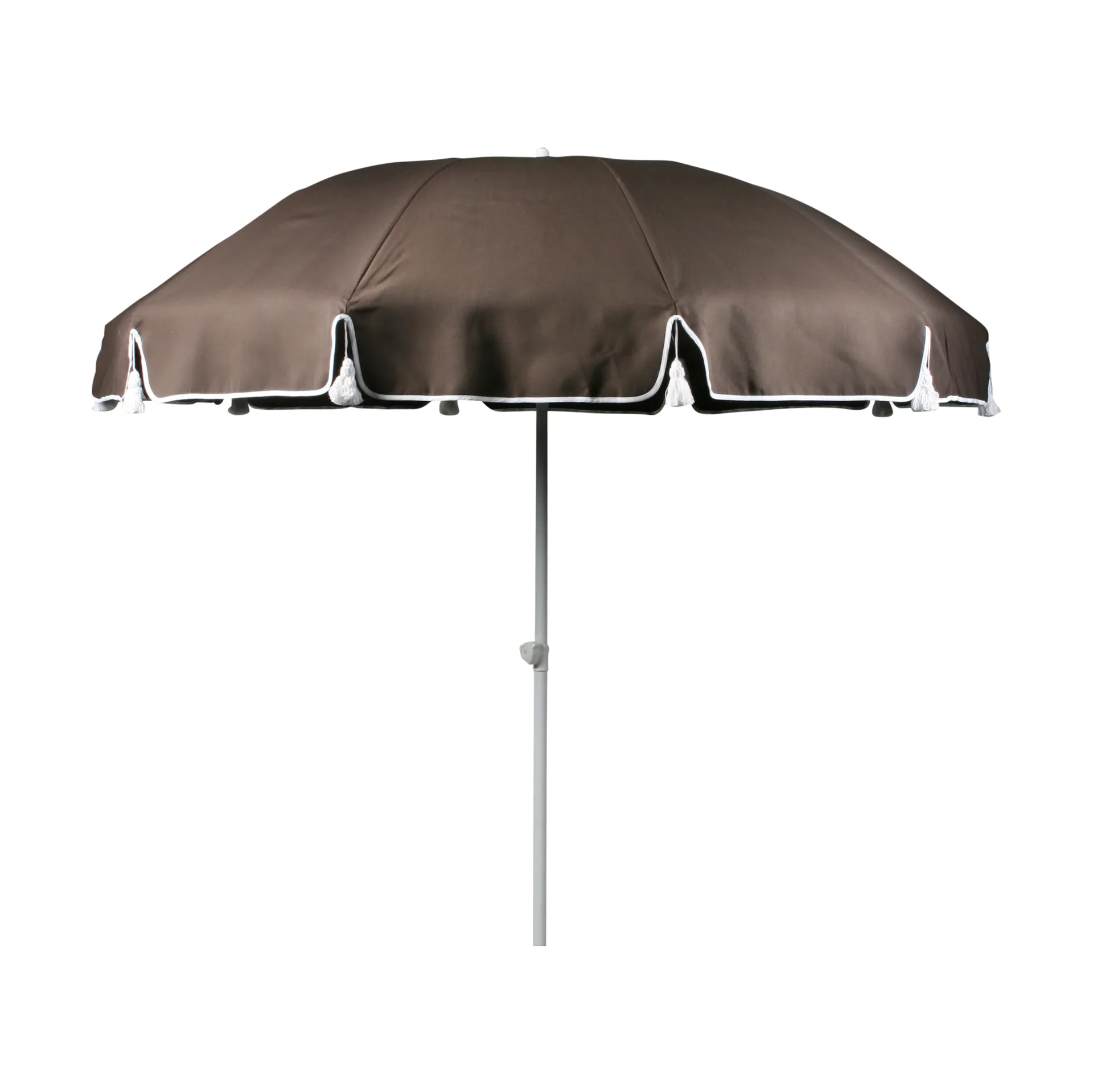 90 parasoll, Brown, Ø220 cm Fri Form