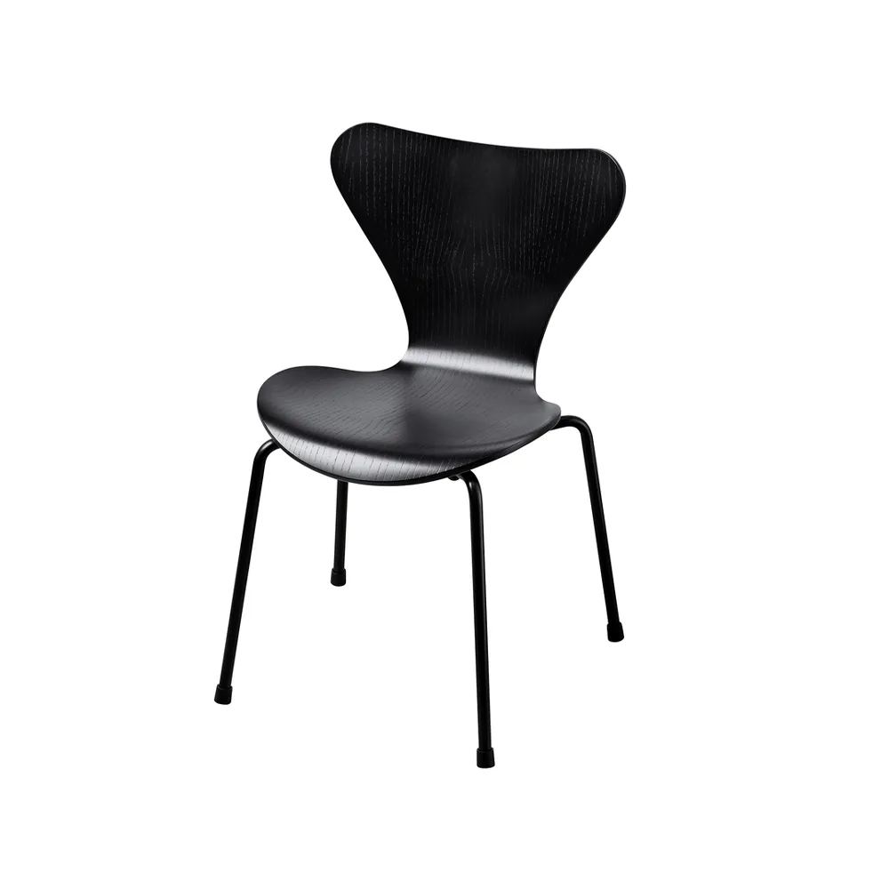 3177 Sjuan barnstol, Black Fritz Hansen
