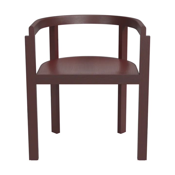 After karmstol - Ash Burgundy - Fritz Hansen
