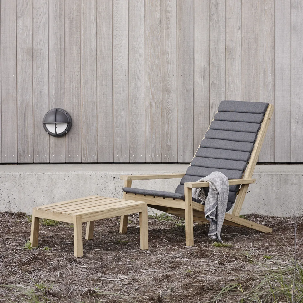 Between Lines däckstol, teak Fritz Hansen
